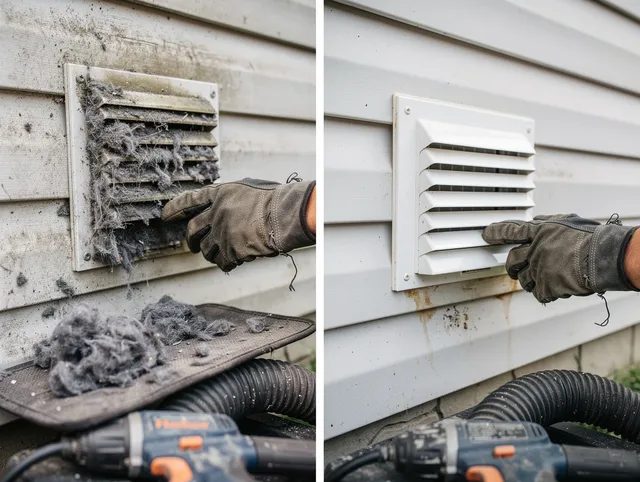 Residential dryer vent cleaning by Rossmoor Dryer Vent Cleaning in Rossmoor